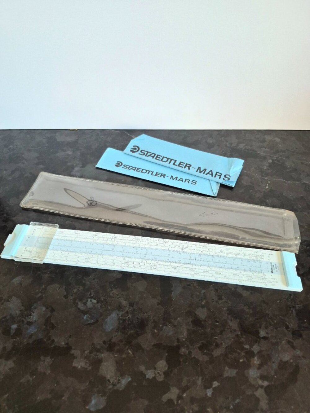 Vintage Staedtler-Mars Sliderule No.944-03, Rare Model, with Instructions, Japan